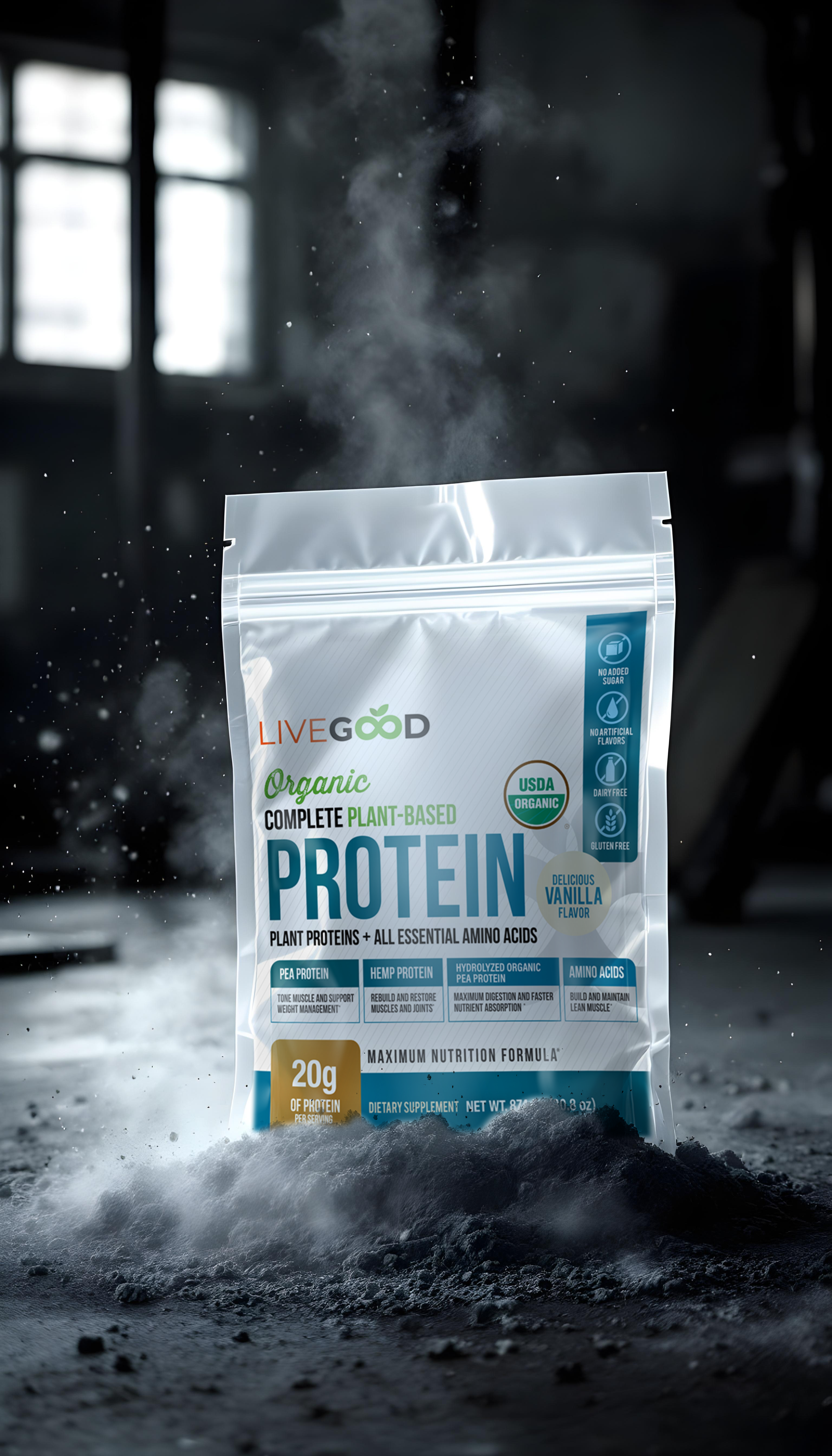 organic complete plant-based protein